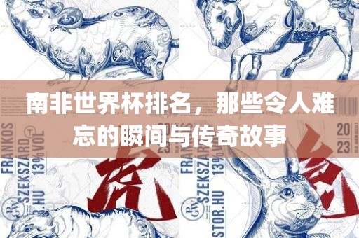 南非世界杯排名，那些令人难忘的瞬间与传奇故事
