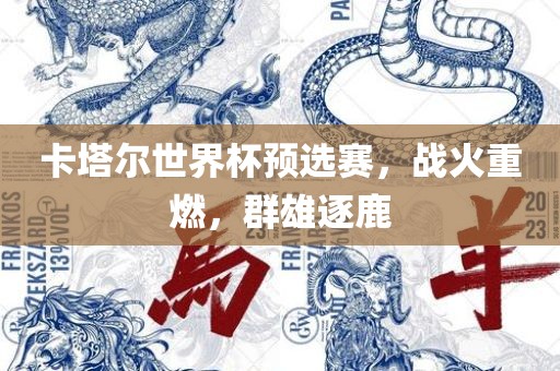 卡塔尔世界杯预选赛，战火重燃，群雄逐鹿广西贺州市华昌新材料有限公司