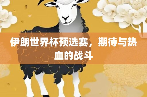 伊朗世界杯预选赛，期待与热血的战斗广西贺州市华昌新材料有限公司
