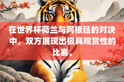 在世界杯荷兰与阿根廷的对决中，双方展现出极具观赏性的比赛。广西贺州市华昌新材料有限公司