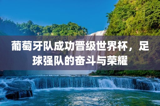 葡萄牙队成功晋级世界杯，足球强队的奋斗与荣耀广西贺州市华昌新材料有限公司