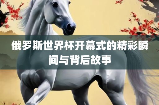俄罗斯世界杯开幕式的精彩瞬间与背后故事广西贺州市华昌新材料有限公司