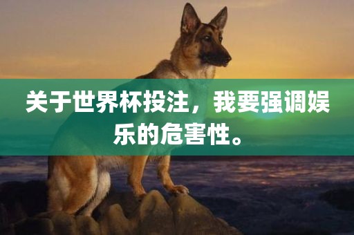 关于世界杯投注，我要强调广西贺州市华昌新材料有限公司娱乐的危害性。