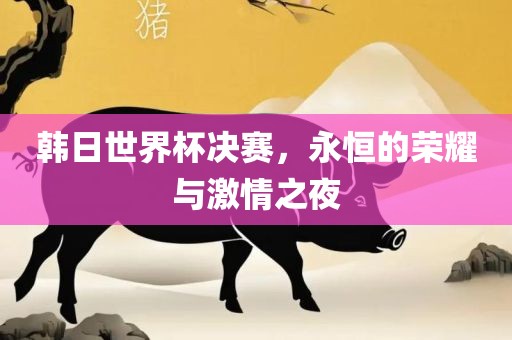 韩日世界杯决赛，永恒的荣耀与激情之夜