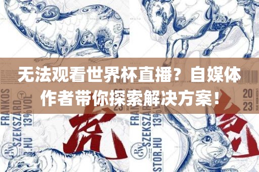 无法观看世界杯直播？自媒体作者带你探索解决方案！广西贺州市华昌新材料有限公司