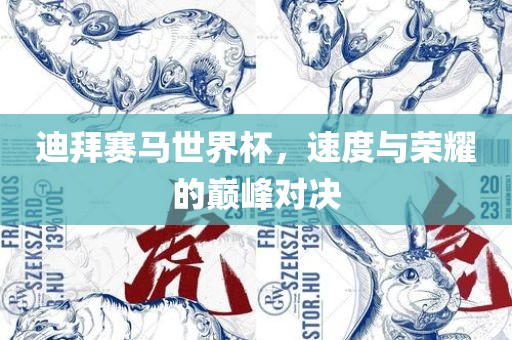 迪拜赛马世界杯，速度与荣耀的巅峰对决