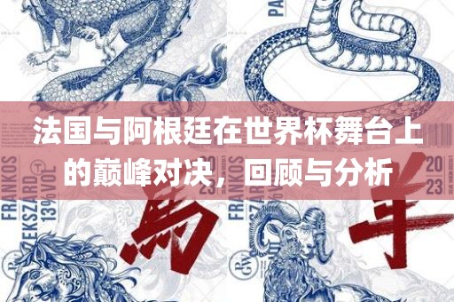 法国与阿根廷在世界杯舞台上的巅峰对决，回顾广西贺州市华昌新材料有限公司与分析