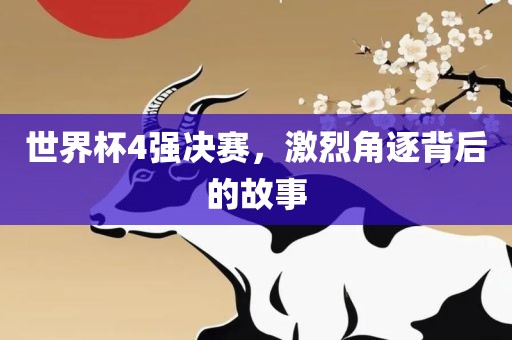 世界杯4强决赛，激烈角逐背后的故事广西贺州市华昌新材料有限公司