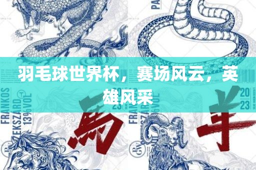 羽毛球世界杯，赛场风云，英雄风采