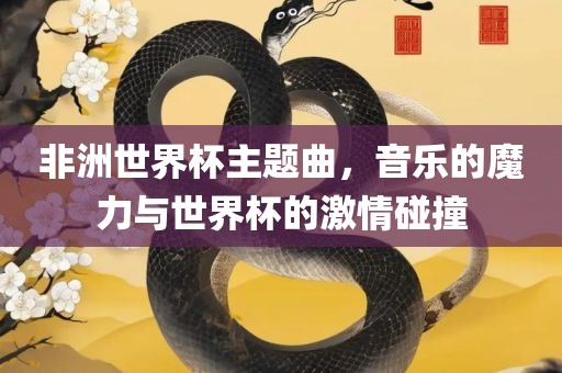 非洲世界杯主题曲，音乐的魔力与世界杯的激情碰撞