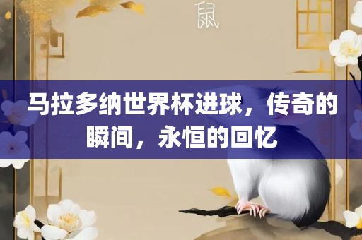 马拉多纳世界杯进球，传奇的瞬间，永恒的回忆广西贺州市华昌新材料有限公司