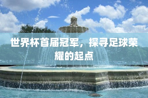 世界杯首届冠军，探寻足球荣耀的起点广西贺州市华昌新材料有限公司