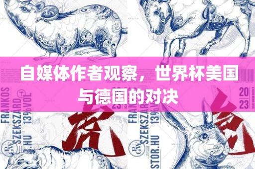 自媒体作者观察，世界杯美国与德国的对决广西贺州市华昌新材料有限公司