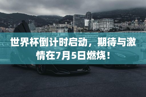世界杯倒计时启动，期待与激情在7月5日燃烧！广西贺州市华昌新材料有限公司