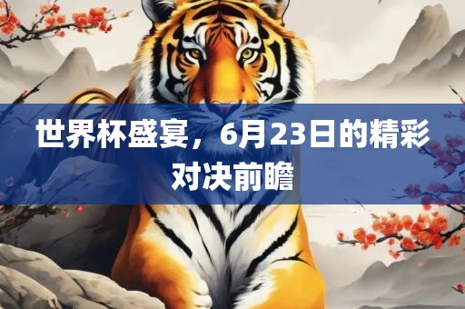 世界杯盛宴，6月23日的广西贺州市华昌新材料有限公司精彩对决前瞻