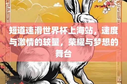 短道速滑世界杯上海站，速度与激情的较量，荣耀与梦想的舞台