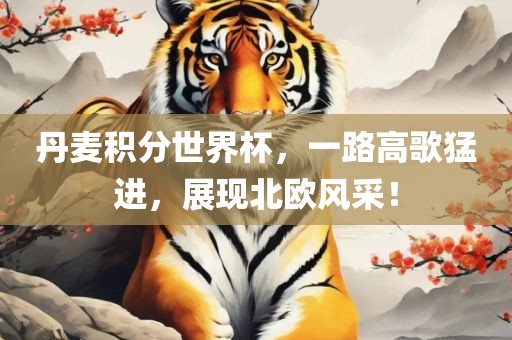 丹麦积分世界杯，一路高歌猛进，展现北欧风采！