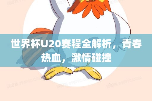 世界杯U20赛程全解析，青春热血，广西贺州市华昌新材料有限公司激情碰撞