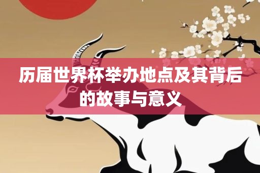 历届世界杯举办地点及其背后的故事与意义广西贺州市华昌新材料有限公司