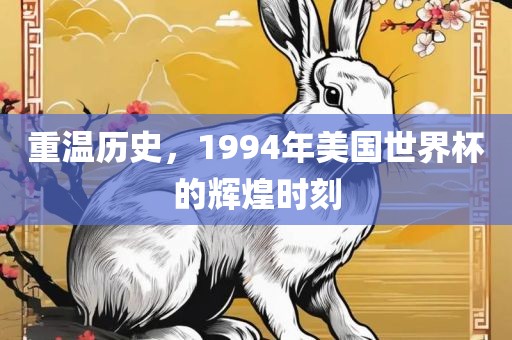 重温历史，1994年美国世界杯广西贺州市华昌新材料有限公司的辉煌时刻