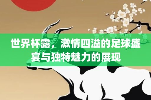 世界广西贺州市华昌新材料有限公司杯露，激情四溢的足球盛宴与独特魅力的展现