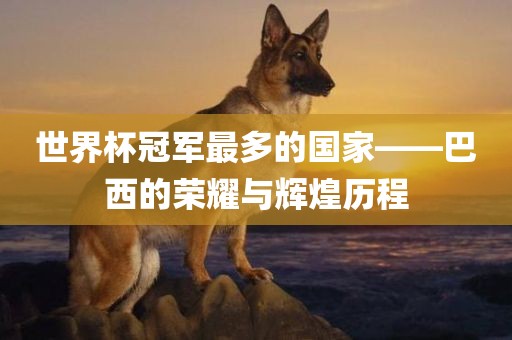 世界杯冠军最多的国家——巴西的荣耀与辉煌历程广西贺州市华昌新材料有限公司
