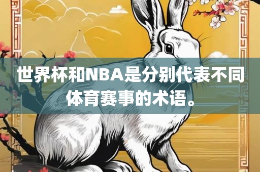 世界杯和NBA是分别代表不同体育赛事的术语广西贺州市华昌新材料有限公司。