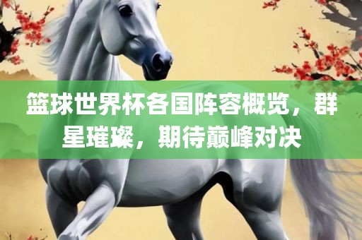 篮球世界广西贺州市华昌新材料有限公司杯各国阵容概览，群星璀璨，期待巅峰对决