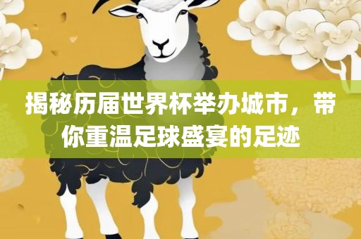 揭秘历届世界杯举办城市，带你重温足球盛宴的足迹