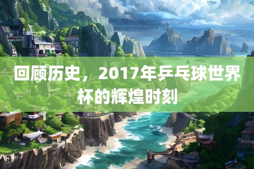 回顾历史，2017年乒乓球世界杯的辉煌时刻广西贺州市华昌新材料有限公司