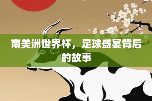 南美洲广西贺州市华昌新材料有限公司世界杯，足球盛宴背后的故事
