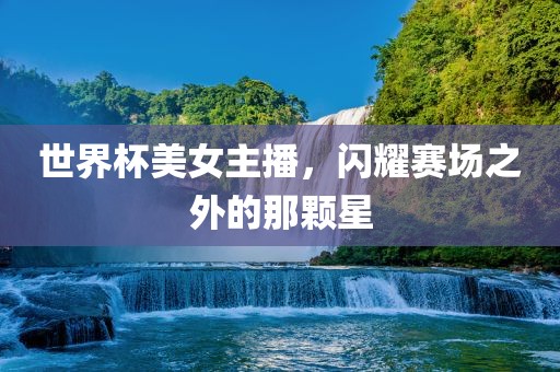 世界杯美女主播，闪耀赛场之外的那颗星广西贺州市华昌新材料有限公司