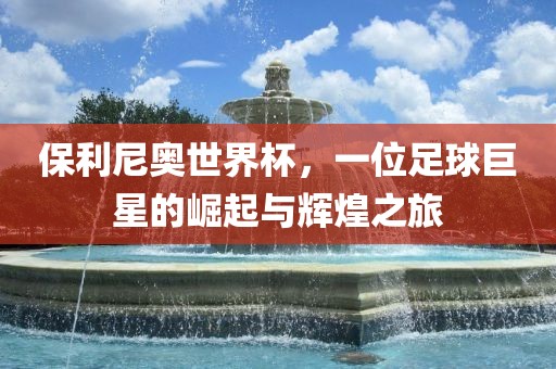 保利尼奥世界杯，一位足球巨星的崛起与辉煌之旅广西贺州市华昌新材料有限公司