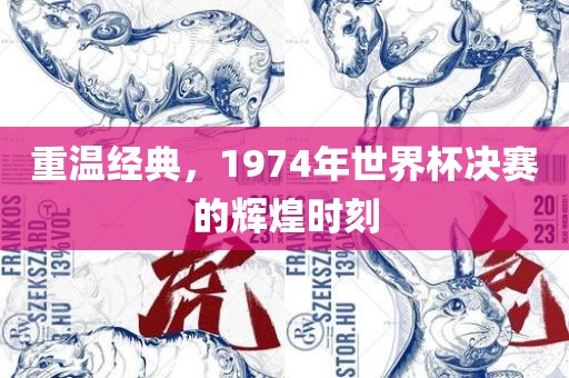 重温经典，1974年世界杯决赛的辉煌时刻