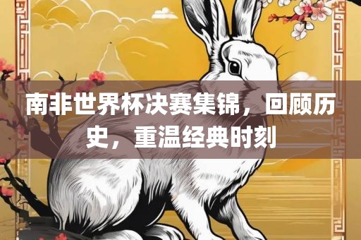南非世界杯决赛集锦，回顾历史，重温经典时刻