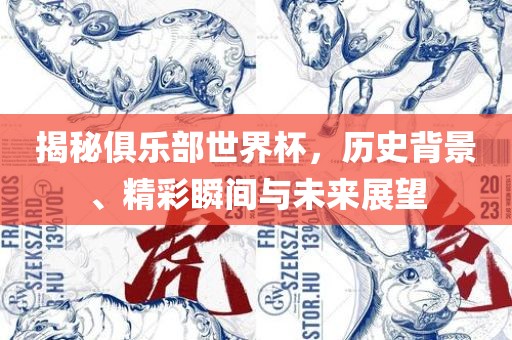 揭秘俱乐部世界杯，历史背景、精彩瞬间与未来展望