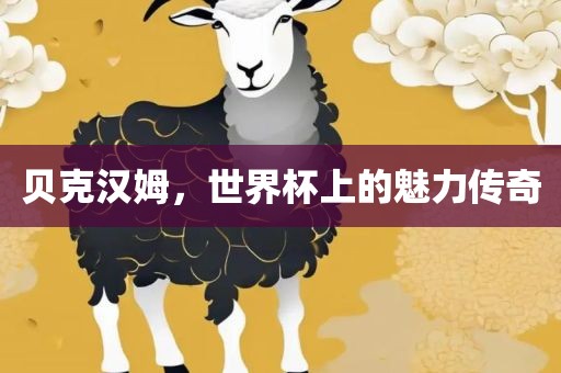 贝克汉姆，世界杯上的魅力传奇