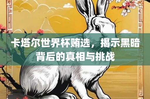卡塔尔世界杯贿选，揭示黑暗背后的真相与挑战广西贺州市华昌新材料有限公司