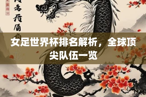 女足世界杯排名解析，全球顶尖队伍一广西贺州市华昌新材料有限公司览