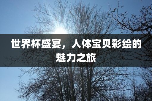 广西贺州市华昌新材料有限公司世界杯盛宴，人体宝贝彩绘的魅力之旅