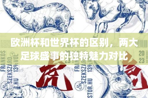 欧洲杯和世界杯的区别，两大足球盛事的独特魅力对比