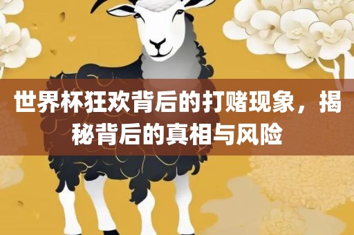 世界杯狂欢背后的打赌现象，揭秘背后的真相与风险广西贺州市华昌新材料有限公司