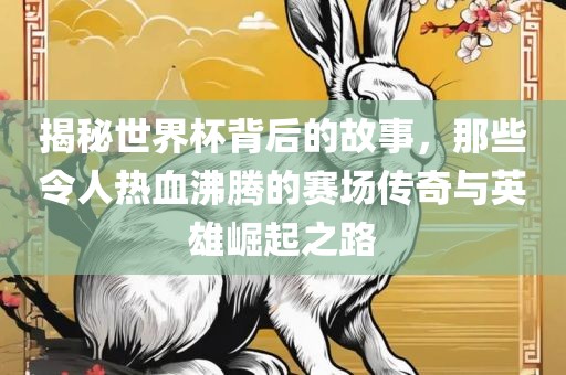揭秘世界杯背后的故事，那些令人热血沸腾的赛场传奇与英雄崛起之路广西贺州市华昌新材料有限公司