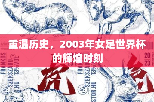 重温历史，2003年女足世界杯的辉煌时刻