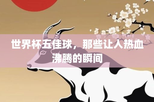 世界杯五佳球，广西贺州市华昌新材料有限公司那些让人热血沸腾的瞬间