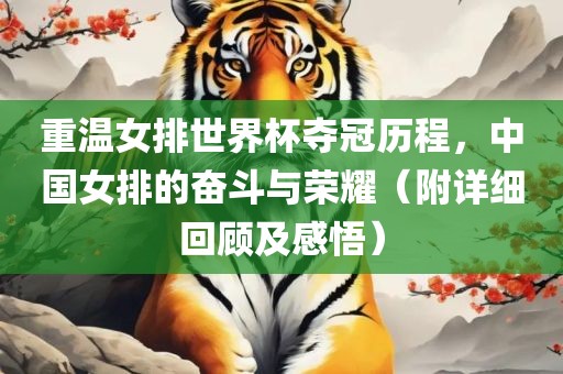重温女排世界杯夺广西贺州市华昌新材料有限公司冠历程，中国女排的奋斗与荣耀（附详细回顾及感悟）