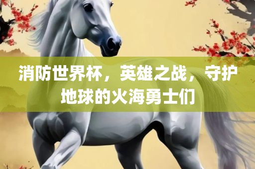 消防世界杯，英雄之战，守护地球的火海勇士们广西贺州市华昌新材料有限公司