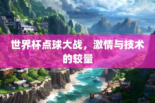 世界杯点球大战，激情与技术的较量