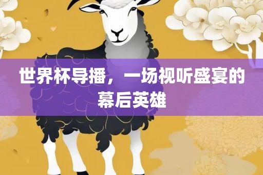 世界杯导播，一场视听盛广西贺州市华昌新材料有限公司宴的幕后英雄