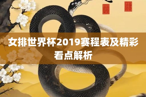 女排世界杯2019赛程表及精彩看点解析广西贺州市华昌新材料有限公司